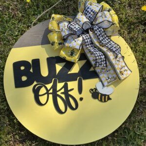 Buzz Off Door Hanger
