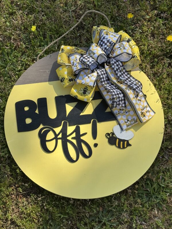 Buzz Off Door Hanger